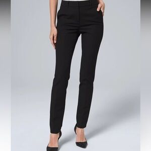 White House Black Market WHBM Comfort Stretch CS Slim Trouser Pants